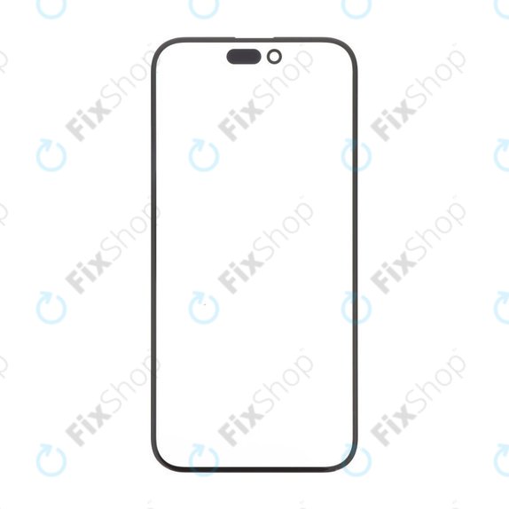 Vetro frontale con adesivo OCA per iPhone 15 Plus
