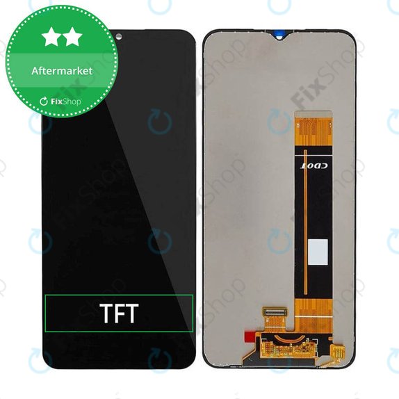 Schermo per Samsung A23 5G A236B, Vetro touch senza cornice